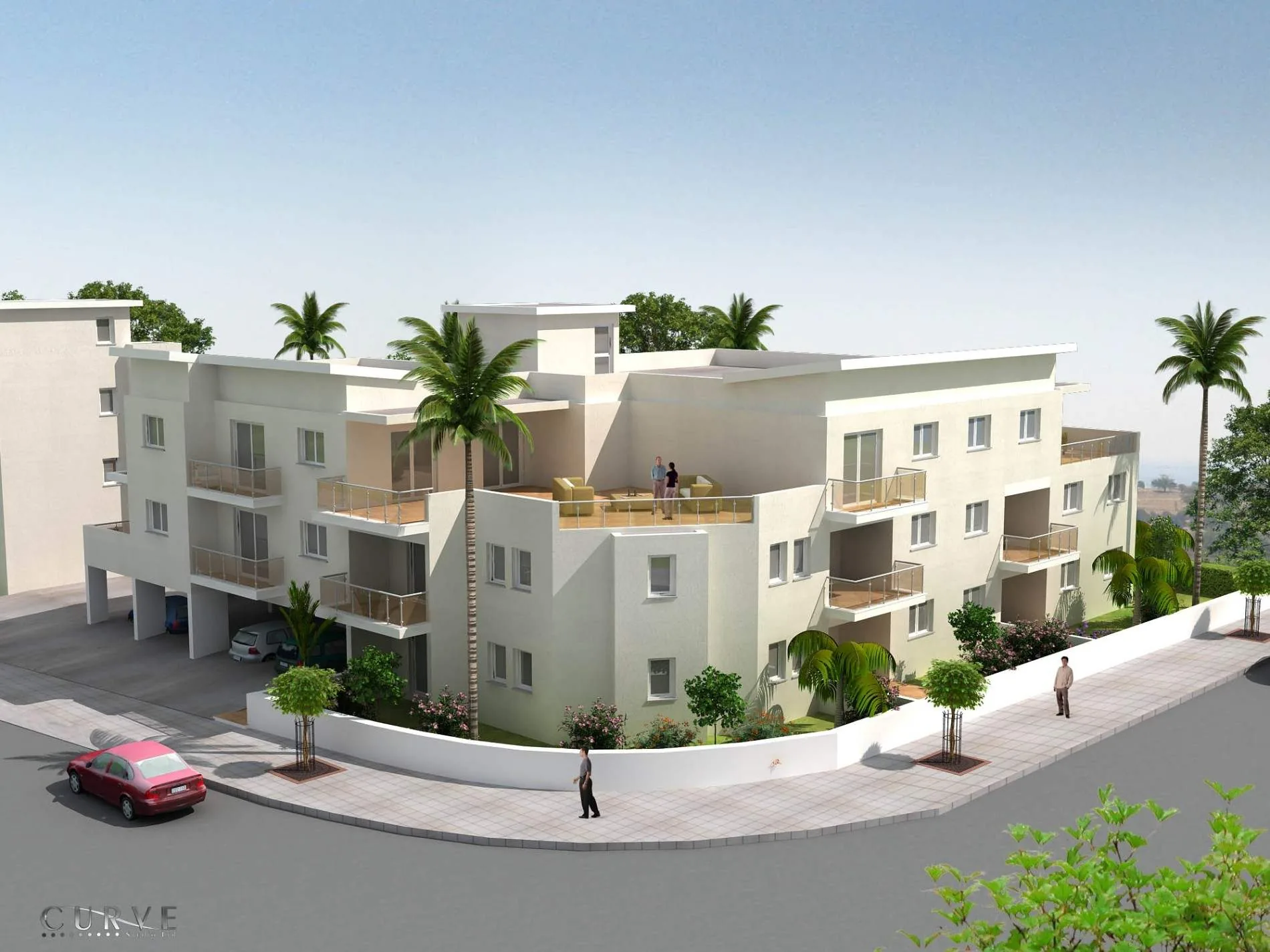 Saint Nicholas Complex, completed apartments in Oroklini, Cyprus